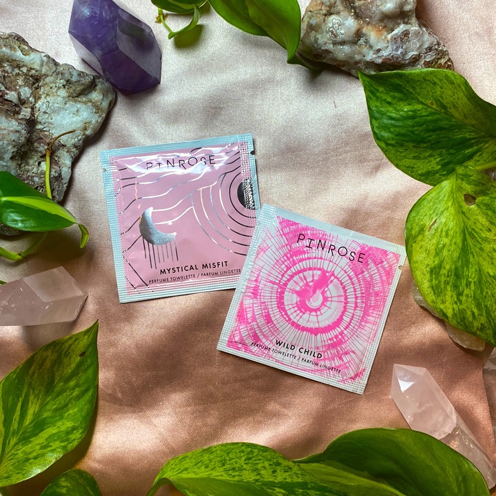 9/$50 Pinrose Petals Perfumed Towelettes